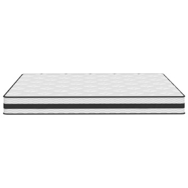 vidaXL Στρώμα με Bonnell Springs Μεσαία Σκληρότητα 180x200cm 1 τεμ. - Διπλό