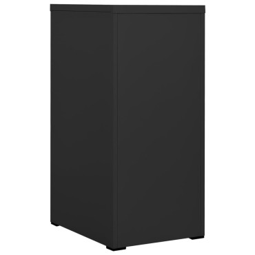 vidaXL Αρχειοθήκη Ανθρακί 46x62x102,5cm από Ατσάλι 1 τεμ.