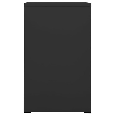 vidaXL Αρχειοθήκη Ανθρακί 46x62x102,5cm από Ατσάλι 1 τεμ.