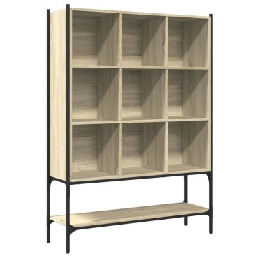 vidaXL Βιβλιοθήκη Sonoma Δρυς 102x30x141,5cm από Επεξεργασμένο Ξύλο 1 τεμ.
