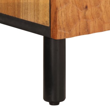 vidaXL Έπιπλο Τηλεόρασης 105x33x46cm από Μασίφ Ξύλο Ακακίας