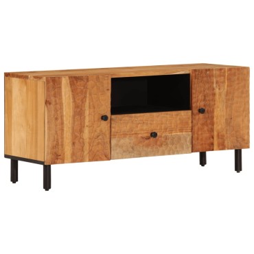 vidaXL Έπιπλο Τηλεόρασης 105x33x46cm από Μασίφ Ξύλο Ακακίας