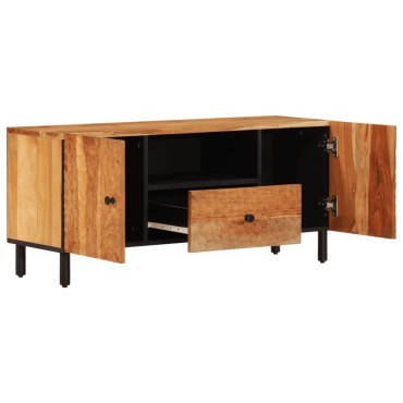 vidaXL Έπιπλο Τηλεόρασης 105x33x46cm από Μασίφ Ξύλο Ακακίας