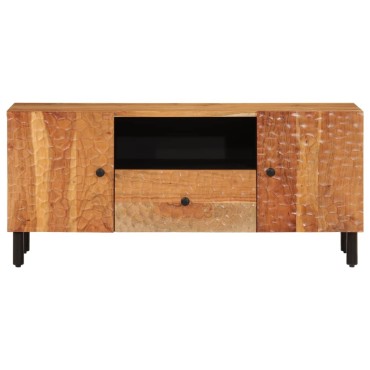 vidaXL Έπιπλο Τηλεόρασης 105x33x46cm από Μασίφ Ξύλο Ακακίας