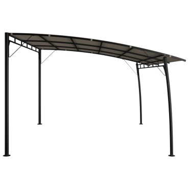 vidaXL Τεντοπέργκολα Κήπου Taupe 4 x 3 x 2,55 μ.