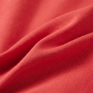 Μπλουζάκι Παιδικό Μακρυμάνικο Χρώμα Burnt Red 140