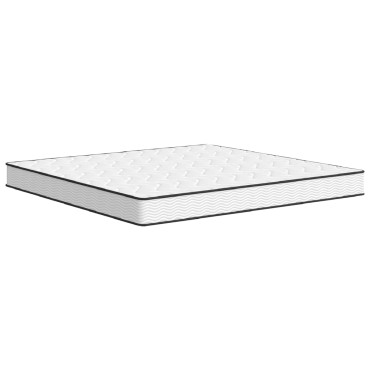 vidaXL Στρώμα με Bonnell Springs Μεσαία Σκληρ. 200x200cm King Size 1 τεμ. - Διπλό