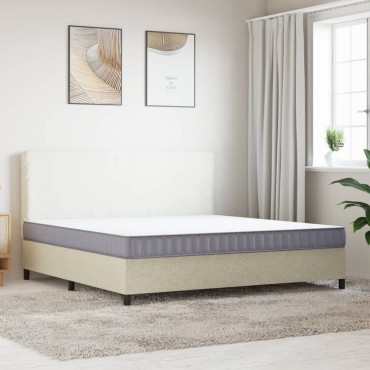 vidaXL Στρώμα Αφρού Medium Soft 200x200cm 1 τεμ. - Διπλό