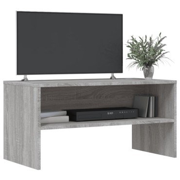 vidaXL Έπιπλο Τηλεόρασης Sonoma Γκρι 80x40x40cm Επεξεργασμένο Ξύλο