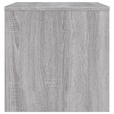vidaXL Έπιπλο Τηλεόρασης Sonoma Γκρι 80x40x40cm Επεξεργασμένο Ξύλο