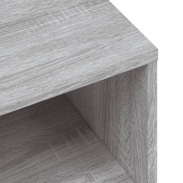 vidaXL Έπιπλο Τηλεόρασης Sonoma Γκρι 80x40x40cm Επεξεργασμένο Ξύλο