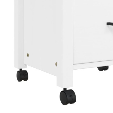 vidaXL Τρόλεϊ Κουζίνας MONZA 48x40x88,5cm από Μασίφ Ξύλο Πεύκου 1 τεμ.