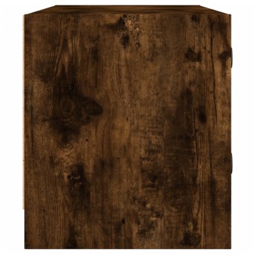 vidaXL Έπιπλο Τηλεόρασης Καπνιστή Δρυς 102x37x42cm Γυάλινες Πόρτες
