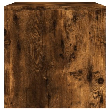vidaXL Έπιπλο Τηλεόρασης Καπνιστή Δρυς 80x40x40cm Επεξ. Ξύλο