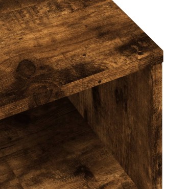 vidaXL Έπιπλο Τηλεόρασης Καπνιστή Δρυς 80x40x40cm Επεξ. Ξύλο