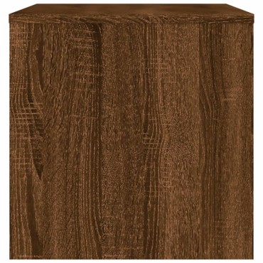 vidaXL Έπιπλο Τηλεόρασης Καφέ Δρυς 80x40x40cm Επεξεργασμένο Ξύλο