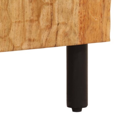 vidaXL Ντουλάπι Μπάνιου 38x33x160cm από Μασίφ Ξύλο Ακακίας 1 τεμ.