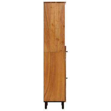 vidaXL Ντουλάπι Μπάνιου 38x33x160cm από Μασίφ Ξύλο Ακακίας 1 τεμ.