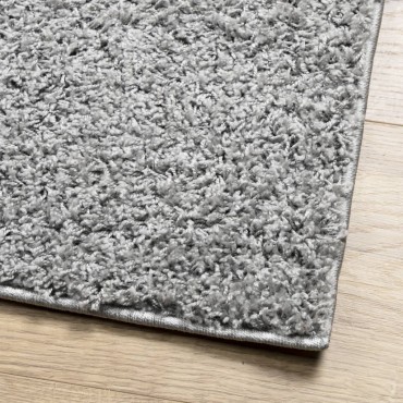 vidaXL Χαλί Shaggy PAMPLONA με Ψηλό Πέλος Μοντέρνο Γκρι 200x280cm