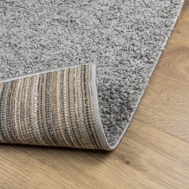vidaXL Χαλί Shaggy PAMPLONA με Ψηλό Πέλος Μοντέρνο Γκρι 200x280cm