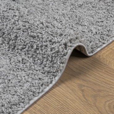 vidaXL Χαλί Shaggy PAMPLONA με Ψηλό Πέλος Μοντέρνο Γκρι 200x280cm