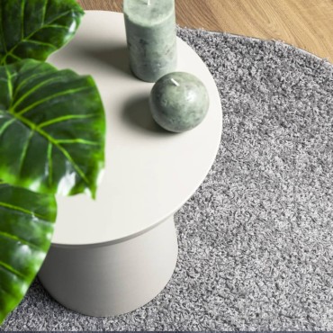 vidaXL Χαλί Shaggy PAMPLONA με Ψηλό Πέλος Μοντέρνο Γκρι 200x280cm