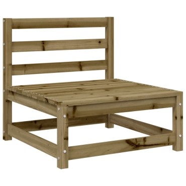 vidaXL Καναπέδες Κήπου Χωρίς Μπράτσα 3 τεμ. 70x70x67cm Επεξ. Πεύκου Τριθέσιος