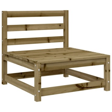 vidaXL Καναπέδες Κήπου Χωρίς Μπράτσα 70x70x67cm Επεξ. Πεύκου