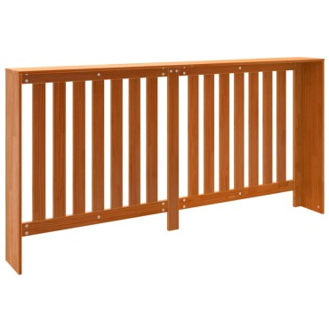 vidaXL Κάλυμμα Καλοριφέρ Καφέ Κεριού 169x19x84 εκ. Μασίφ Ξύλο Πεύκου