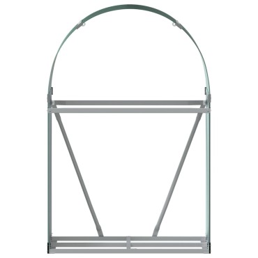 vidaXL Ξυλοθήκη Πράσινη 80 x 45 x 120 εκ. από Γαλβανισμένο Ατσάλι