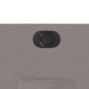 vidaXL Πολυθρόνα Ηλεκτρική Ανακλ.Taupe Υφασμάτινη 66x89,5x95,5cm 1 τεμ.