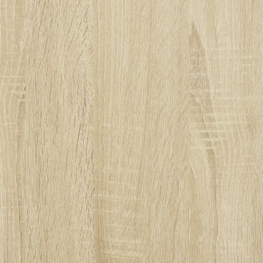 vidaXL Έπιπλο Τηλεόρασης Sonoma Δρυς 102x37x42cm με Γυάλινες Πόρτες