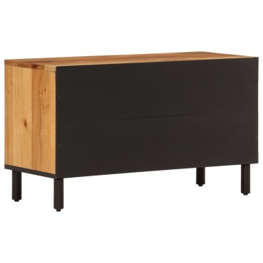 vidaXL Έπιπλο Τηλεόρασης 80x33x46cm από Μασίφ Ξύλο Ακακίας