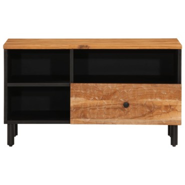 vidaXL Έπιπλο Τηλεόρασης 80x33x46cm από Μασίφ Ξύλο Ακακίας