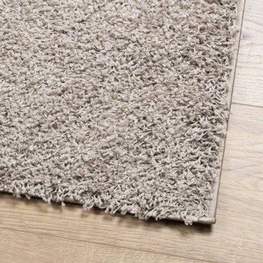 vidaXL Χαλί Shaggy PAMPLONA με Ψηλό Πέλος Μοντέρνο Μπεζ 200x280cm