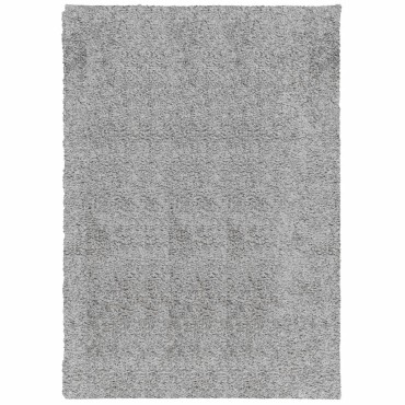 vidaXL Χαλί Shaggy PAMPLONA με Ψηλό Πέλος Μοντέρνο Γκρι 160x230cm