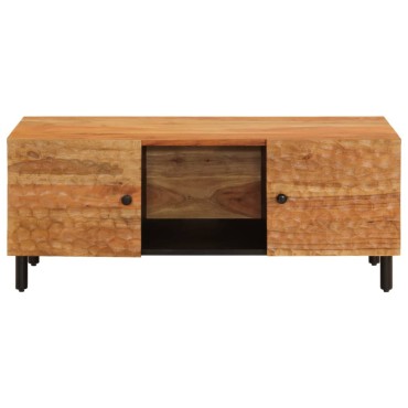vidaXL Τραπεζάκι Σαλονιού 100x54x40cm από Μασίφ Ξύλο Ακακίας 1 τεμ.