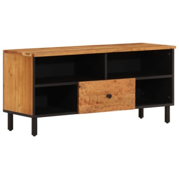 vidaXL Έπιπλο Τηλεόρασης 100x33x46cm από Μασίφ Ξύλο Ακακίας