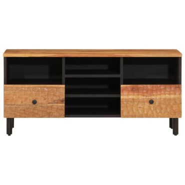 vidaXL Έπιπλο Τηλεόρασης 100x33x46cm από Μασίφ Ξύλο Ακακίας