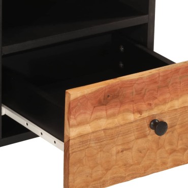 vidaXL Έπιπλο Τηλεόρασης 100x33x46cm από Μασίφ Ξύλο Ακακίας