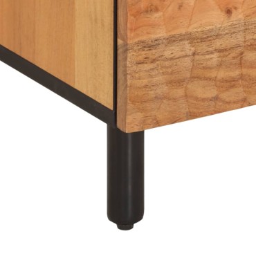 vidaXL Έπιπλο Τηλεόρασης 100x33x46cm από Μασίφ Ξύλο Ακακίας