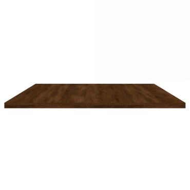 vidaXL Ράφια Τοίχου 4 τεμ. Καφέ Δρυς 100x50x1,5cm από Επεξεργ. Ξύλο