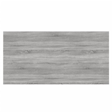vidaXL Ράφια Τοίχου 4 τεμ. Γκρι Sonoma 80x40x1,5cm Επεξεργ. Ξύλο