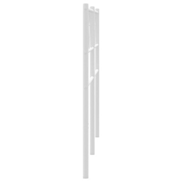 vidaXL Κεφαλάρι Λευκό Μεταλλικό 198x3x90cm 1 τεμ.