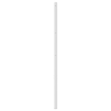 vidaXL Κεφαλάρι Λευκό Μεταλλικό 105x3x90cm 1 τεμ.