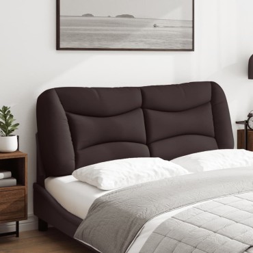 vidaXL Μαξιλάρι για Κεφαλάρι Καφέ Υφασμάτινο 150x15x48cm 1 τεμ.