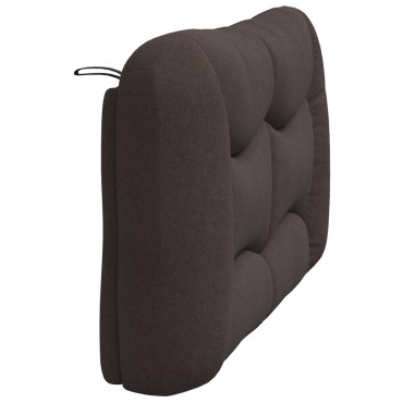 vidaXL Μαξιλάρι για Κεφαλάρι Καφέ Υφασμάτινο 150x15x48cm 1 τεμ.