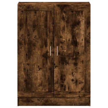 vidaXL Βιβλιοθήκη Καπνιστή Δρυς 82,5x30,5x115cm Επεξεργασμένο Ξύλο 1 τεμ.
