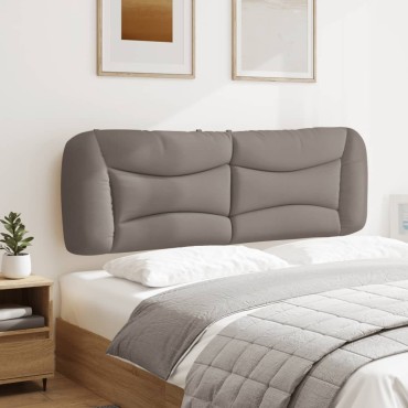 vidaXL Μαξιλάρι για Κεφαλάρι Taupe Υφασμάτινο 170x15x48cm 1 τεμ.