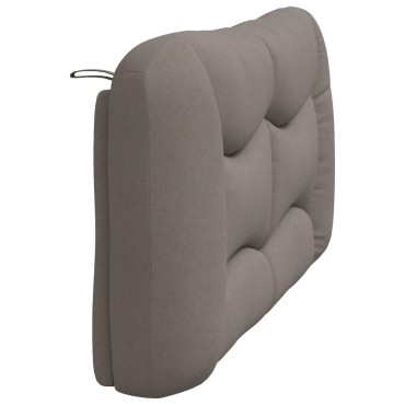 vidaXL Μαξιλάρι για Κεφαλάρι Taupe Υφασμάτινο 170x15x48cm 1 τεμ.